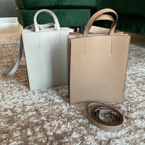 ONE Uniqlo Box Bag - Caramel/Tan